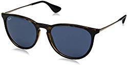 Ray-Ban Erika Aviator Sunglasses, Havana, 59.0 mm