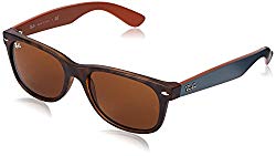 Ray-Ban New Wayfarer Square, Brown, 55mm