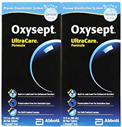 Oxysept Disinfecting Solution/Neutralizer-12 oz, 2 pack