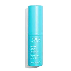 TULA Probiotic Skin Care Glow & Get It Cooling & Brightening Eye Balm | Dark Circle Under Eye Treatment, Instantly Hydrate and Brighten Undereye Area, Portable and Perfect to Use On-the-go | 0.35 oz