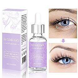 Under Eye Serum, Eye Wrinkle Serum for Dark Circles & Puffiness, Reduce Eye Bags, Crow’s Feet, Fine Lines, Dark Circles Under Eye Treatment Organic Coffee Anti-Aging Eye Firming Serum 1fl oz