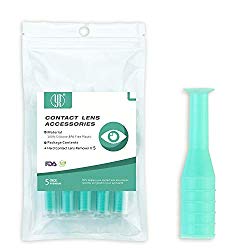 YR Hard Contact Lens Remover, Silicone Hard Contact Lenses Remover Tool (5 Pack)