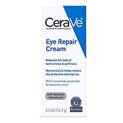CeraVe Eye Repair Cream | 0.5 oz | Eye Cream for Dark Circles & Puffiness | Packaging May Vary