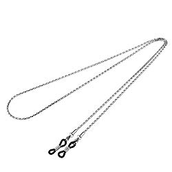 OULII Eyeglass Holder Stainless Steel Non-slip Eyeglass Sunglasses Chain Cord Neck Strap Holder