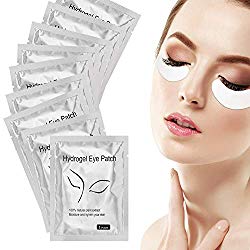 Joyeah 100 Pairs Under Eye Pads Lint Free Eye Gel Pads for Eyelash Extension Supplies/Eye Mask Beauty Tool