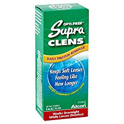 Opti-Free Supra Clens Daily Protein Remover, 0.1-Ounce Bottles