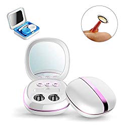 Portable Ultrasonic Contact Lens Cleaner, Colored Contact Lenses Case Travel Kit Faster Cleaning Daily Care