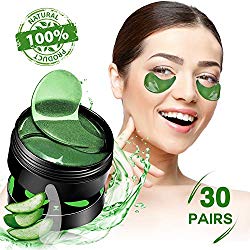 SHVYOG Under Eye Patches – 30 Pairs | Aloe Vera Under Eye Bags Treatment | Anti-Aging Eye Gel Pads | Under Eye Mask with Hyaluronic Acid for Dark Circles, Wrinkles, Puffy Eyes, Fine Lines