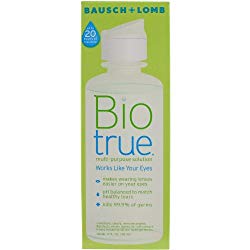 Bausch + Lomb Biotrue Contact Lens Solution for Soft Contact Lenses, Multi-Purpose, 4 Ounce Bottle