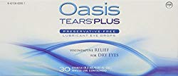 Oasis TEARS PLUS Preservative-Free Lubricant Eye Drops, 30 containers, 0.3 ML/0.01 FL OZ