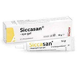 Siccasan Intensive Dry Eye Gel with Carbomer and Dexpanthenol | Corneal Gel & Eye Lubricant | Hydrate Dry Eyes | Relief against Irritated and Sore Eyes | Comfortable on Eyes for Night Time Use