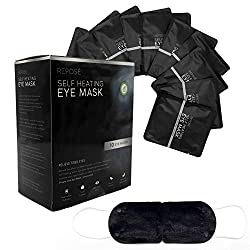 10 Pack Self Heating Eye Masks for Dry Eye, Blepharitis, Puffy Eyes, MGD, Stye Treatment Relief | Repose Self Heating Moisturizing Eye Masks