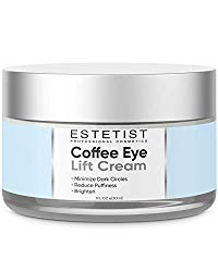 Caffeine Infused Coffee Eye Lift Cream – Reduces Puffiness, Brightens Dark Circles, Firms Under Eye Bags – Anti Aging, Wrinkle Fighting Skin Treatment