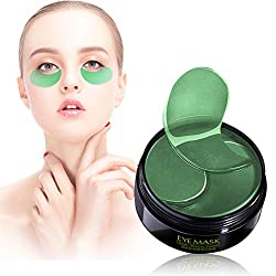 Under Eye Mask, Collagen Eye Mask, Eye Gel Pads, Green Tea Under Eye Patches, Firming Eye Mask, 30 Pairs Collagen Eye Patches for Eye Moisturizing, Dark Circles, Wrinkles, Fine Lines, Under Eye Bags